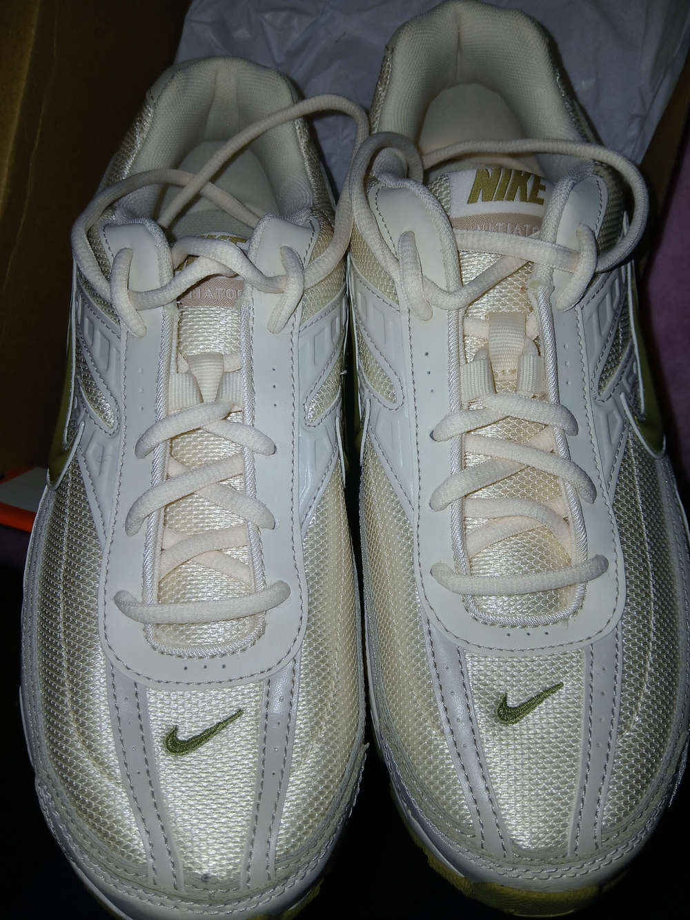 Nike Womens Initiators - Size 10 - Olive/Cream - Picture 6 of 12